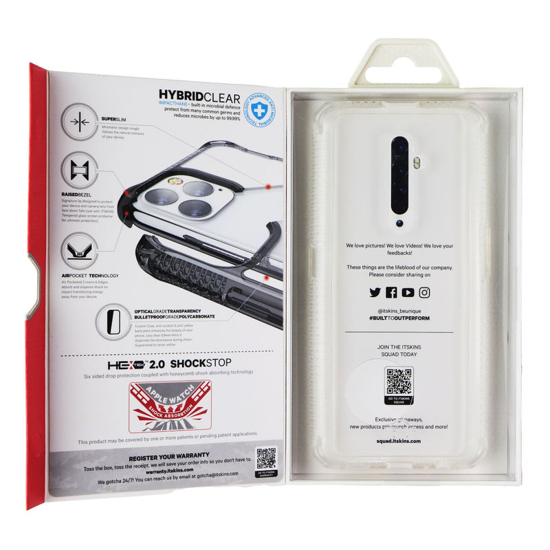 ITSKINS Spectrum // Clear Series Case for OPPO Reno2 Z - Transparent