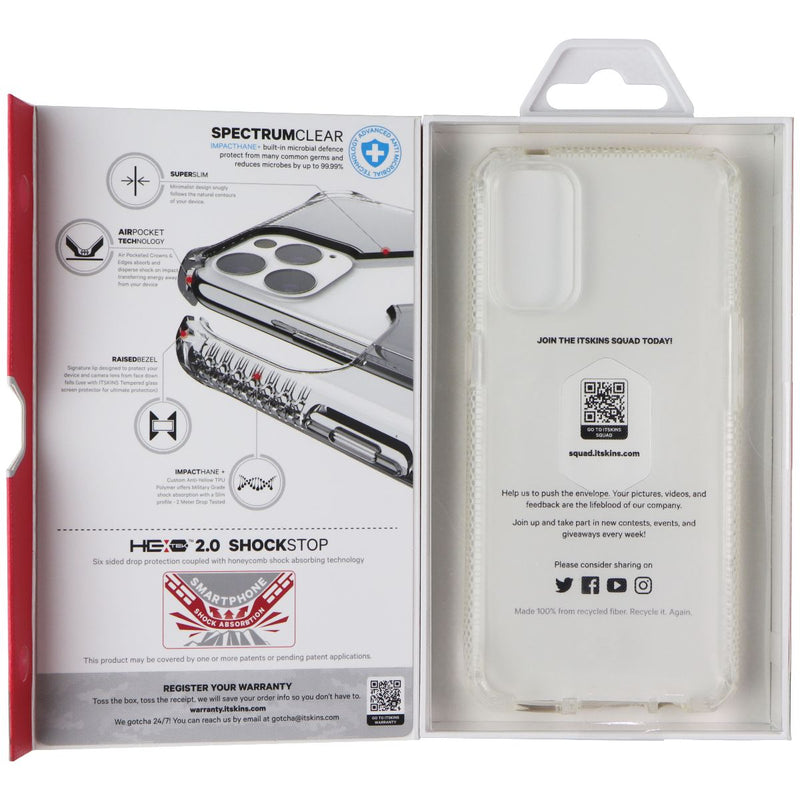 ITSKINS Spectrum // Clear Series Case for OPPO Reno4 5G/4G - Transparent