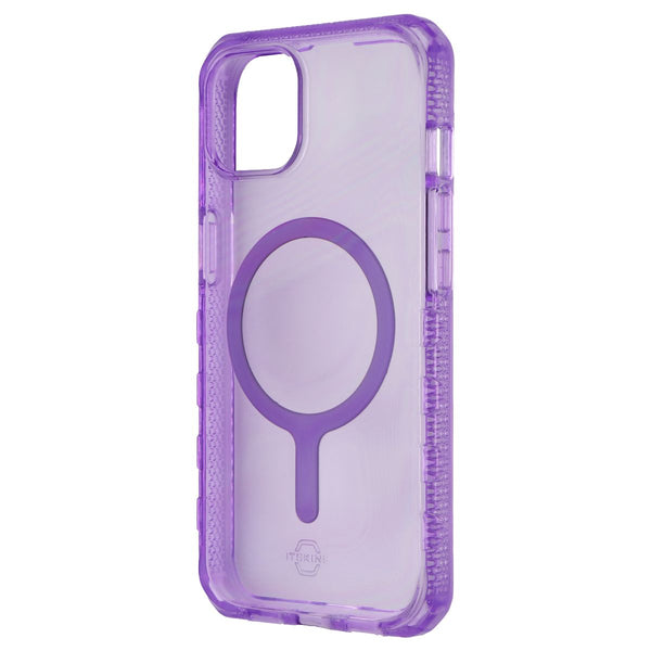 ITSKINS Supreme // Clear Case for MagSafe for iPhone 13 Pro - Purple