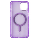 ITSKINS Supreme // Clear Case for MagSafe for iPhone 13 Pro - Purple