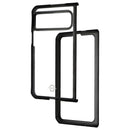 ITSKINS Hybrid_R Clear Case for Google Pixel Fold - Black/Transparent