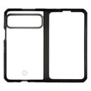 ITSKINS Hybrid_R Clear Case for Google Pixel Fold - Black/Transparent