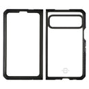 ITSKINS Hybrid_R Clear Case for Google Pixel Fold - Black/Transparent