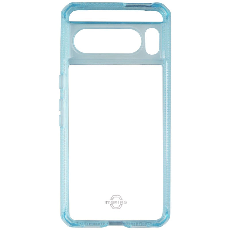 ITSKINS Hybrid_R Clear Protective Case for Google Pixel 8 Pro - Light Blue