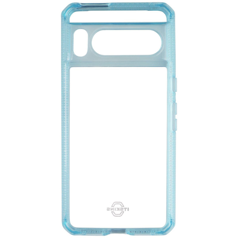 ITSKINS Hybrid_R Clear Protective Case for Google Pixel 8 Pro - Light Blue
