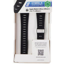 ITSKINS Hybrid_R Silicone Band for Apple Watch Ultra(49mm)/8/7(45mm) - Black