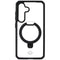 ITSKINS Hybrid R Case w/ Stand for MagSafe for Samsung Galaxy S24 - Black/Clear
