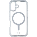 ITSKINS Hybrid_R // Mood Case for MagSafe for Apple iPhone 16 - Clear / Purple