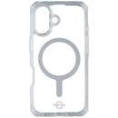 ITSKINS Hybrid_R // Mood Case for MagSafe for Apple iPhone 16 - Clear / Purple