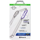 ITSKINS Hybrid_R // Mood Case for MagSafe for Apple iPhone 16 - Clear / Purple