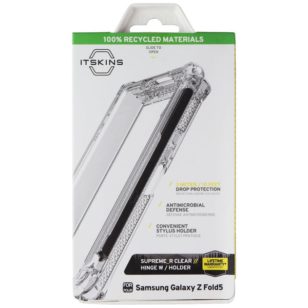 Itskins Supreme_R Case with Pen Holder for Samsung Galaxy Z Fold5 - Transparent