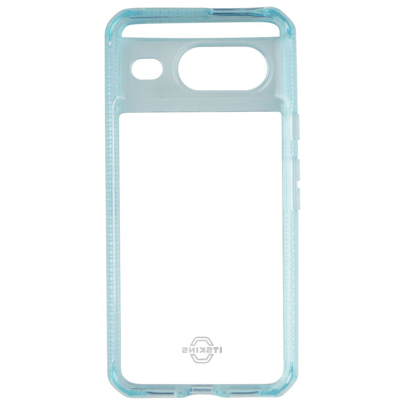 ITSKINS Hybrid_R Clear Protective Case for Google Pixel 8 - Light Blue