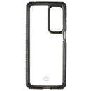 ITSKINS Hybrid_R Series Clear Case for Motorola Edge (2021) - Black / Clear