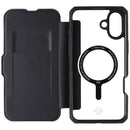 ITSKINS Hybrid_R // MagFolio Case for MagSafe for Apple iPhone 16 Plus - Black