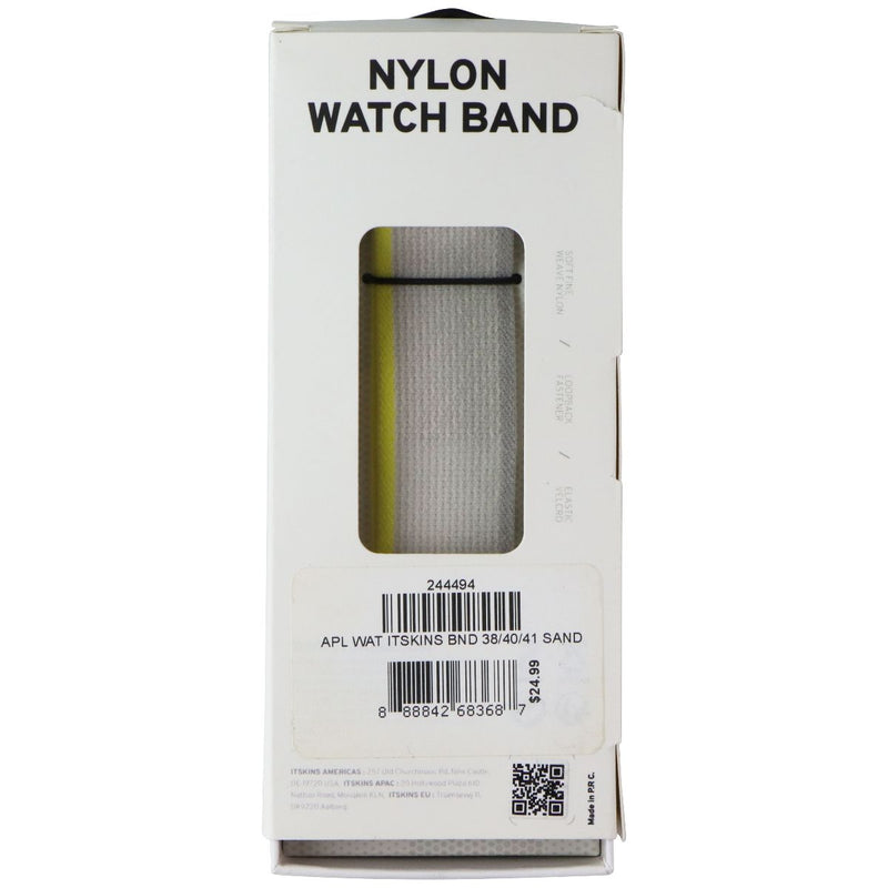 ITSKINS Nylon Watch Band for Apple Watch (Sizes 38/40/41mm) - Sand