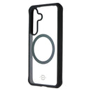 ITSKINS Hybrid_R // Solid Case for Samsung Galaxy S24 - Black / Transparent