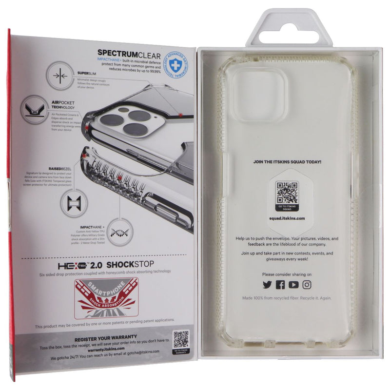 ITSKINS Spectrum // Clear Series Case for OPPO Reno4 Z - Clear (Transparent)