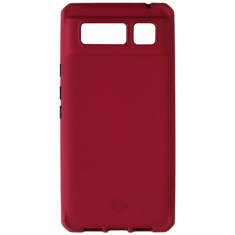 ITSKINS Hybrid Silk Protective Phone Case for Google Pixel 6 - Chill Red