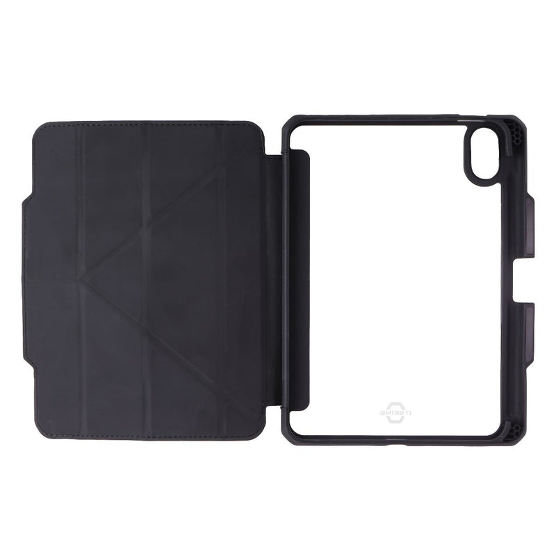 ITSKINS Hybrid R Solid Folio Case for Apple iPad Mini 6/7 - Black