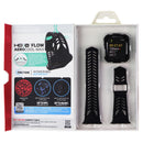 ITSKINS Spectrum // Combo Case for Apple Watch Series SE/6/5/4 (44mm) - Black