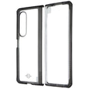ITSKINS Hybrid R // Clear Case for Samsung Galaxy Z Fold3 5G - Black/Transparent
