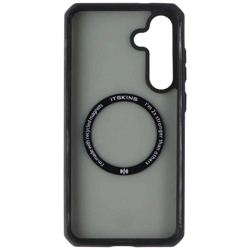 ITSKINS Hybrid_R // Frost Magnetic Case for Samsung Galaxy S24+ (Plus) - Black