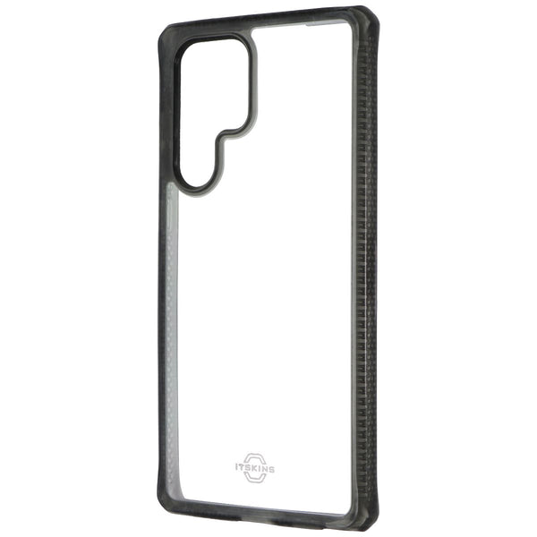 ITSKINS Hybrid Clear Case for Samsung Galaxy S22 Ultra 5G - Black/Transparent