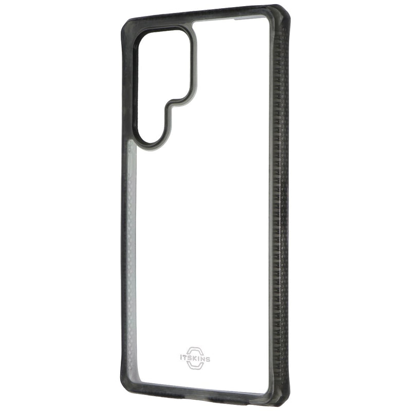 ITSKINS Hybrid Clear Case for Samsung Galaxy S22 Ultra 5G - Black/Transparent