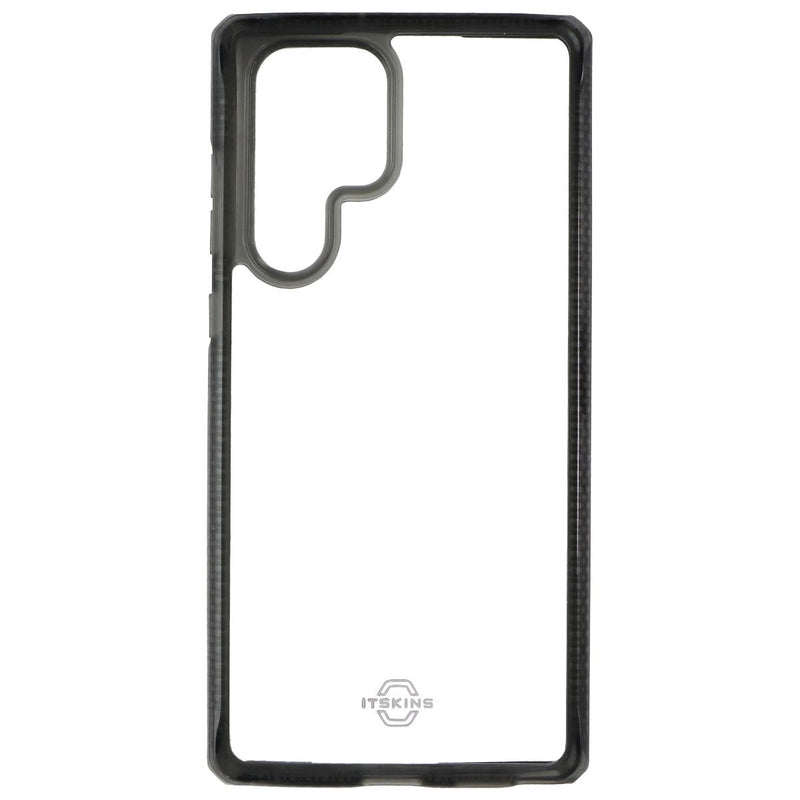 ITSKINS Hybrid Clear Case for Samsung Galaxy S22 Ultra 5G - Black/Transparent