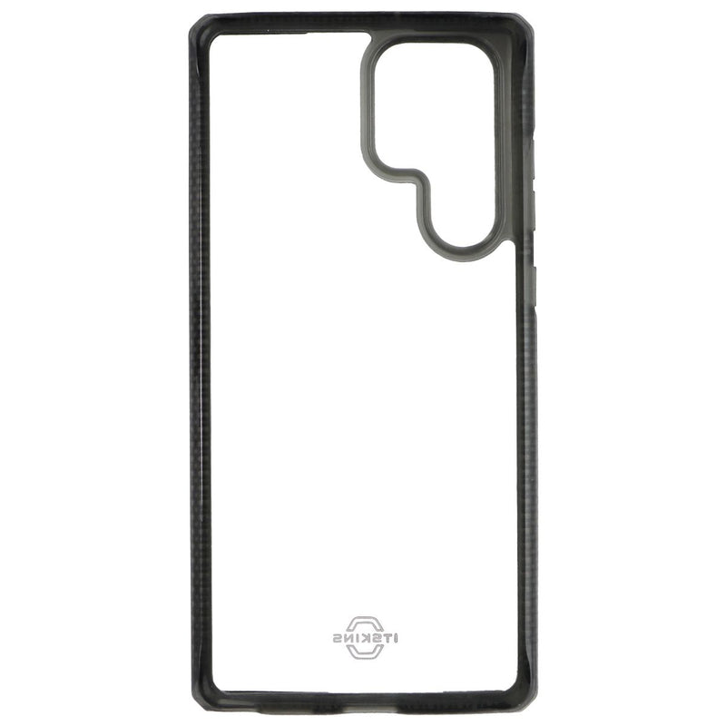 ITSKINS Hybrid Clear Case for Samsung Galaxy S22 Ultra 5G - Black/Transparent