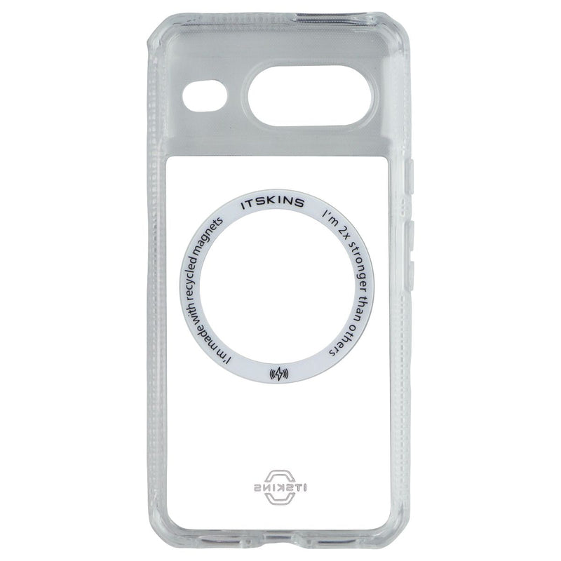 ITSKINS Hybrid_R Series Case for MagSafe for Google Pixel 8 - Clear