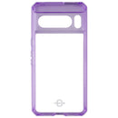 ITSKINS Hybrid_R // Clear Case for Google Pixel 8 Pro - Light Purple