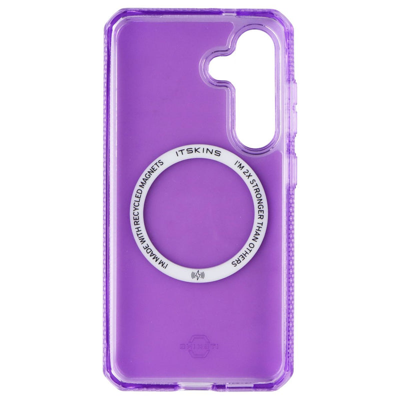 ITSKINS Hybrid_R Vapor Magnetic Case for Samsung Galaxy S25 - Light Purple