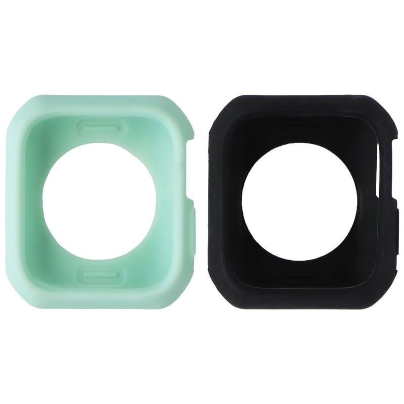 ITSKINS Spectrum Bumper Case 2 Pack for Apple Watch 40mm - Light Green & Black