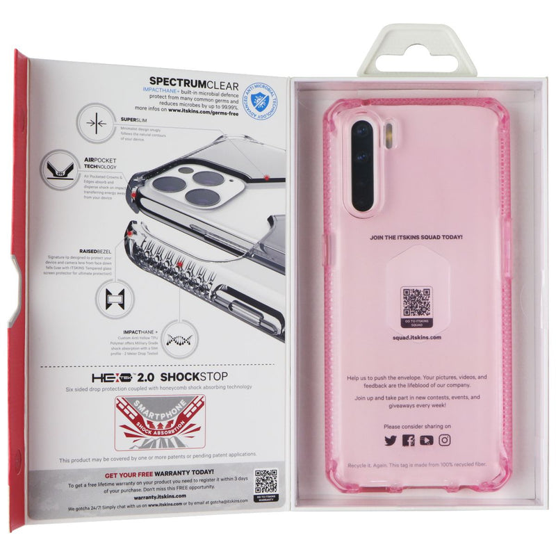 ITSKINS Spectrum // Clear Series Case for OPPO A91 - Light Pink (Transparent)