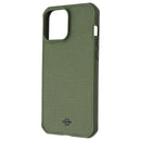 ITSKINS Hybrid // Ballistic Case for iPhone 13 Pro Max/12 Pro Max - Olive Green
