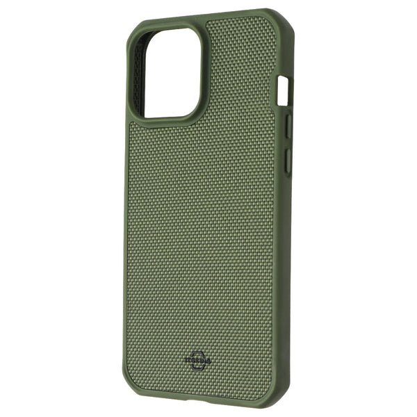 ITSKINS Hybrid // Ballistic Case for iPhone 13 Pro Max/12 Pro Max - Olive Green