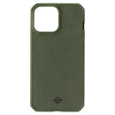 ITSKINS Hybrid // Ballistic Case for iPhone 13 Pro Max/12 Pro Max - Olive Green