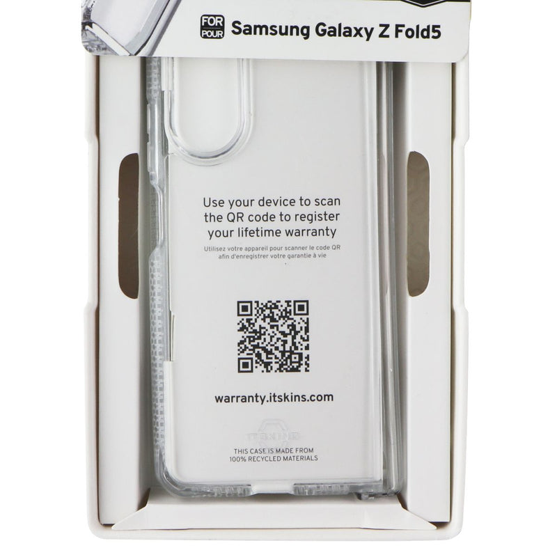 ITSKINS Supreme_R Clear // Hinge Case for Samsung Galaxy Z Fold5 - Transparent