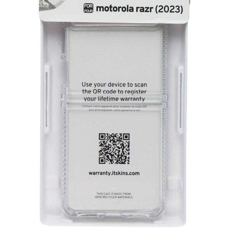 ITSKINS Hybrid_R // Clear Case for Motorola Razr (2023) - Transparent