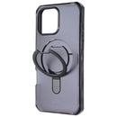 ITSKINS Hybrid_R // Vapor Stand Case for MagSafe for iPhone 16 Pro Max - Black