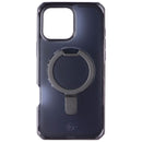 ITSKINS Hybrid_R // Vapor Stand Case for MagSafe for iPhone 16 Pro Max - Black