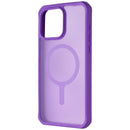 ITSKINS Hybrid R // Frost Hybrid Matte Case for iPhone 15 Pro Max - Deep Purple