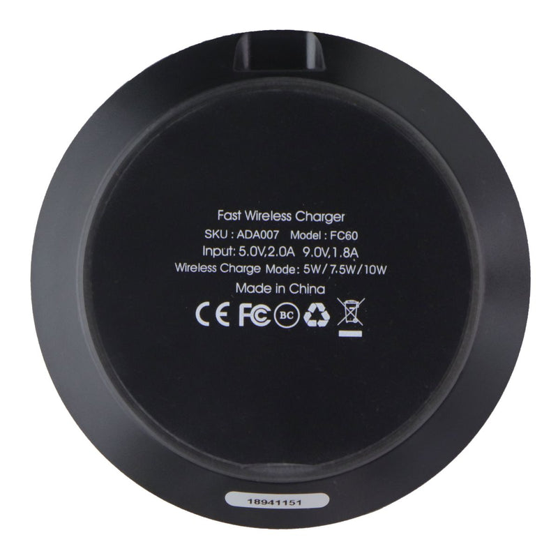 iWALK Wireless Charging Pad Qi Fast Charge for Qi Capable Devices - Black