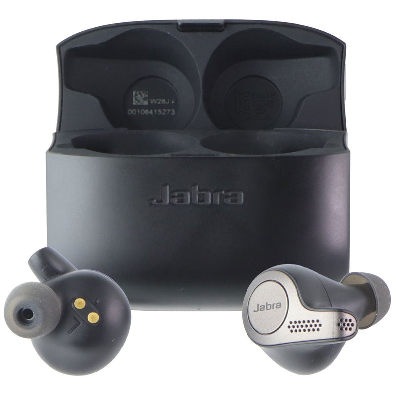 Jabra Elite 65t Wireless Earbuds w/ Charging Case – Titanium Black