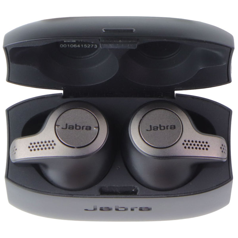 Jabra Elite 65t Wireless Earbuds w/ Charging Case – Titanium Black