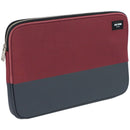 Jack Spade New York Dripped Canvas Sleeve for 13-in Laptops - Red/Navy