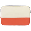 Jack Spade New York Dripped Canvas Sleeve for 13-in Laptops - Tan/Orange