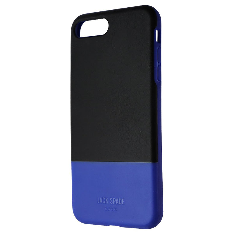 Jack Spade Color-Block Series Case for Apple iPhone 8 Plus/7 Plus - Black/Blue