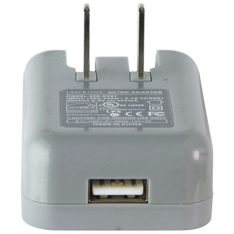 Jawbone (SPA-K901) 5V 550mA AC Adapter for USB Devices - Gray